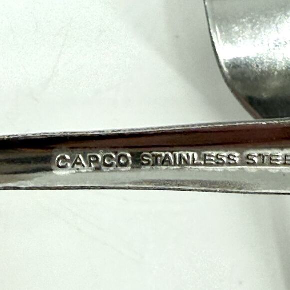 CAPCO DOMINION Set of 24 Salad Forks 6 Inch Japan NOS Vintage 1954 Stainless - Picture 10 of 10